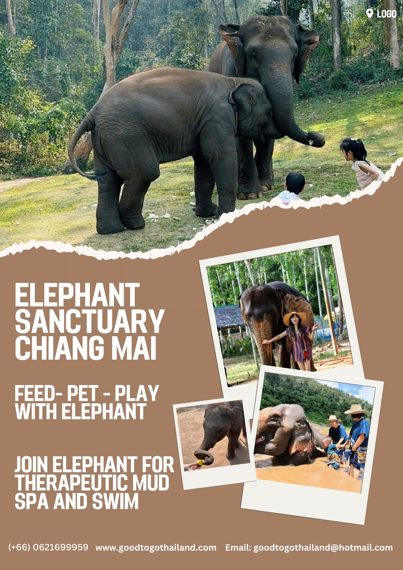 Elephant sanctuary Chiang Mai, Elephant sanctuary Tour